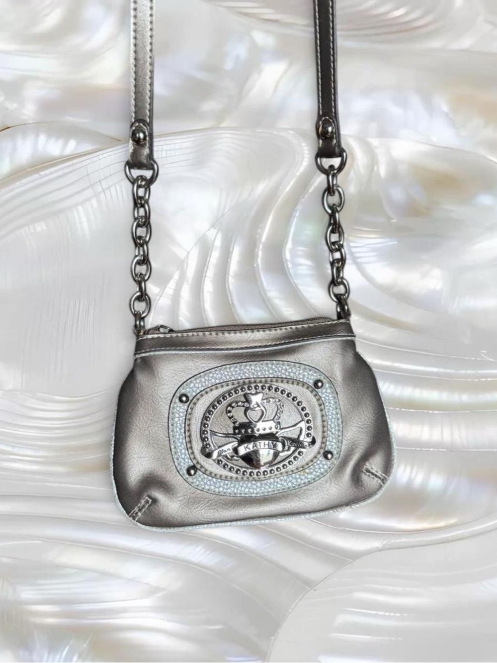 Vintage Kathy Van Zeeland Leather Purse